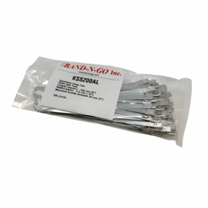 Aluminum Ball-Lock Cable Ties - 6″