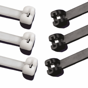 Stainless Steel Pawl Plastic Cable Ties - 11.0″