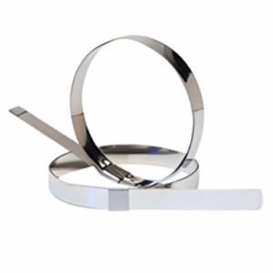 Smooth – Seal™ – “J” Series Pre-Formed Hose Clamps - Galvanized - 1 1/2″ x 5/8″